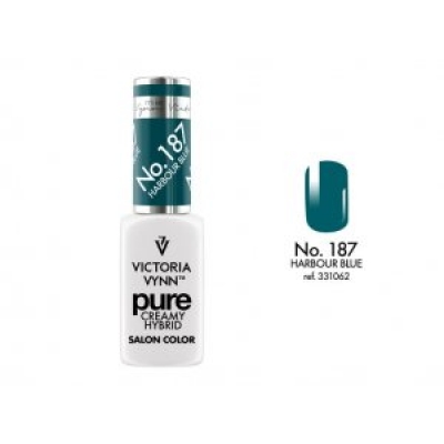 pure creamy hybrid salon color No.187 habour blue